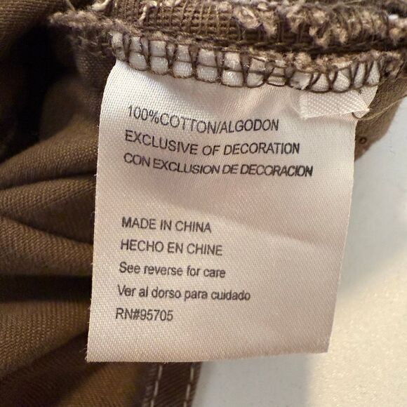 Nori Women’s Brown Cotton Peplum Style Blazer Size M - Picture 12 of 14